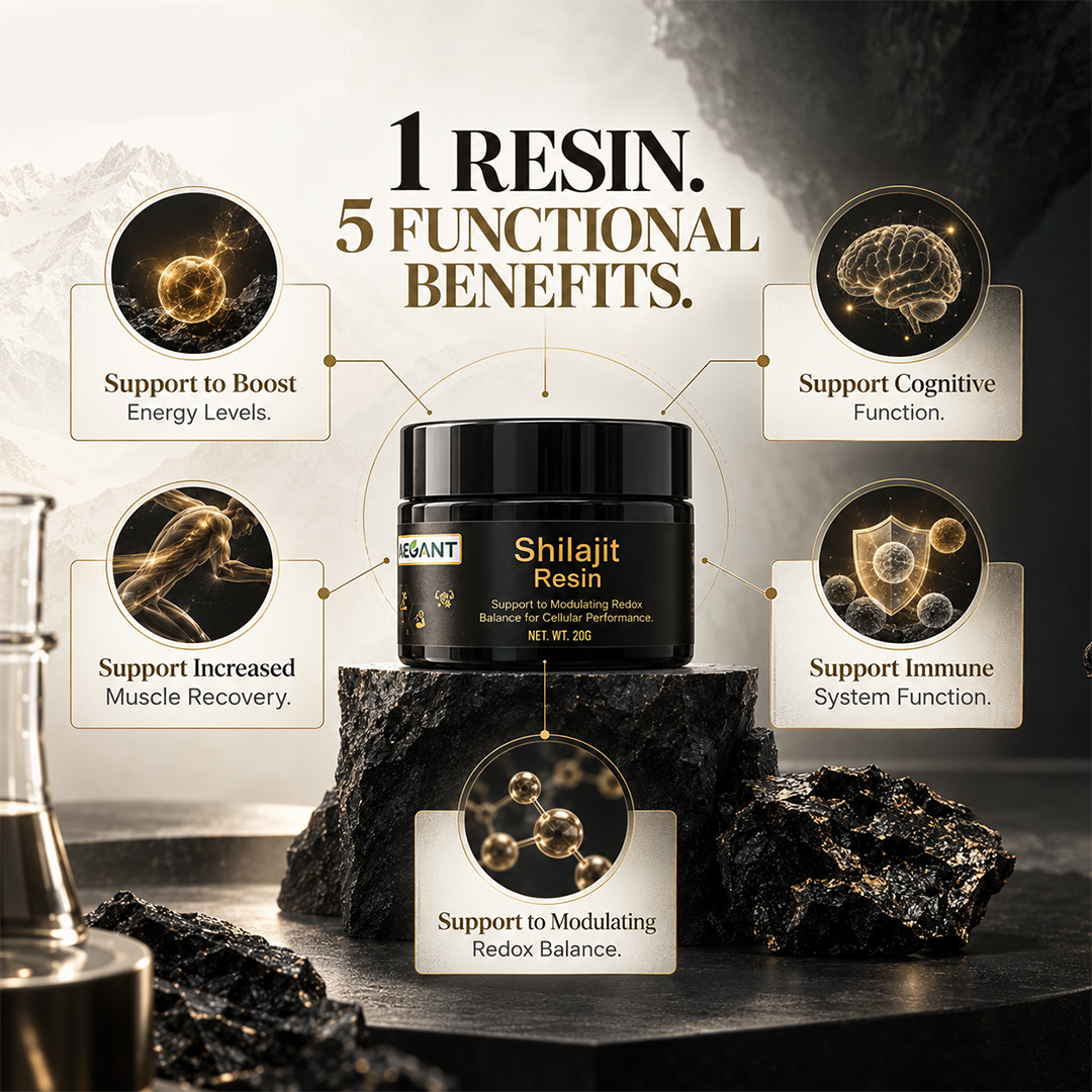 Shilajeet Resin 20g | 250mg/Serving | For Energy, Endurance & Vitality | 100% Ayurvedic