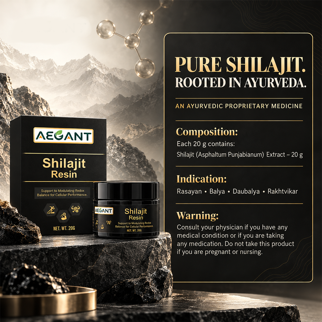 Shilajeet Resin 20g | 250mg/Serving | For Energy, Endurance & Vitality | 100% Ayurvedic