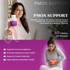 PMOS Support Capsules - Hormonal Balance • Ovarian Health • Women's Wellness