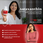 Astaxanthin Chewable Tablets - Joint Comfort • Powerful Antioxidant Defence • Skin & Eye Health