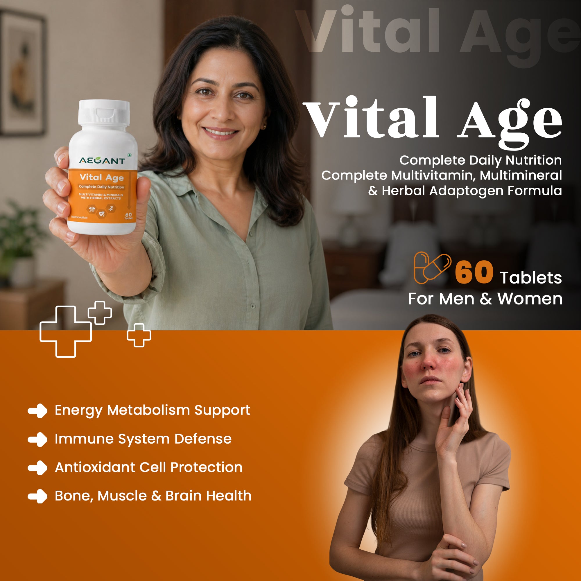 Vital Age Capsules - Healthy Ageing • Cellular Protection • Daily Vitality