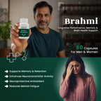 Brahmi Capsules - Memory Support • Brain Health • Mental Focus