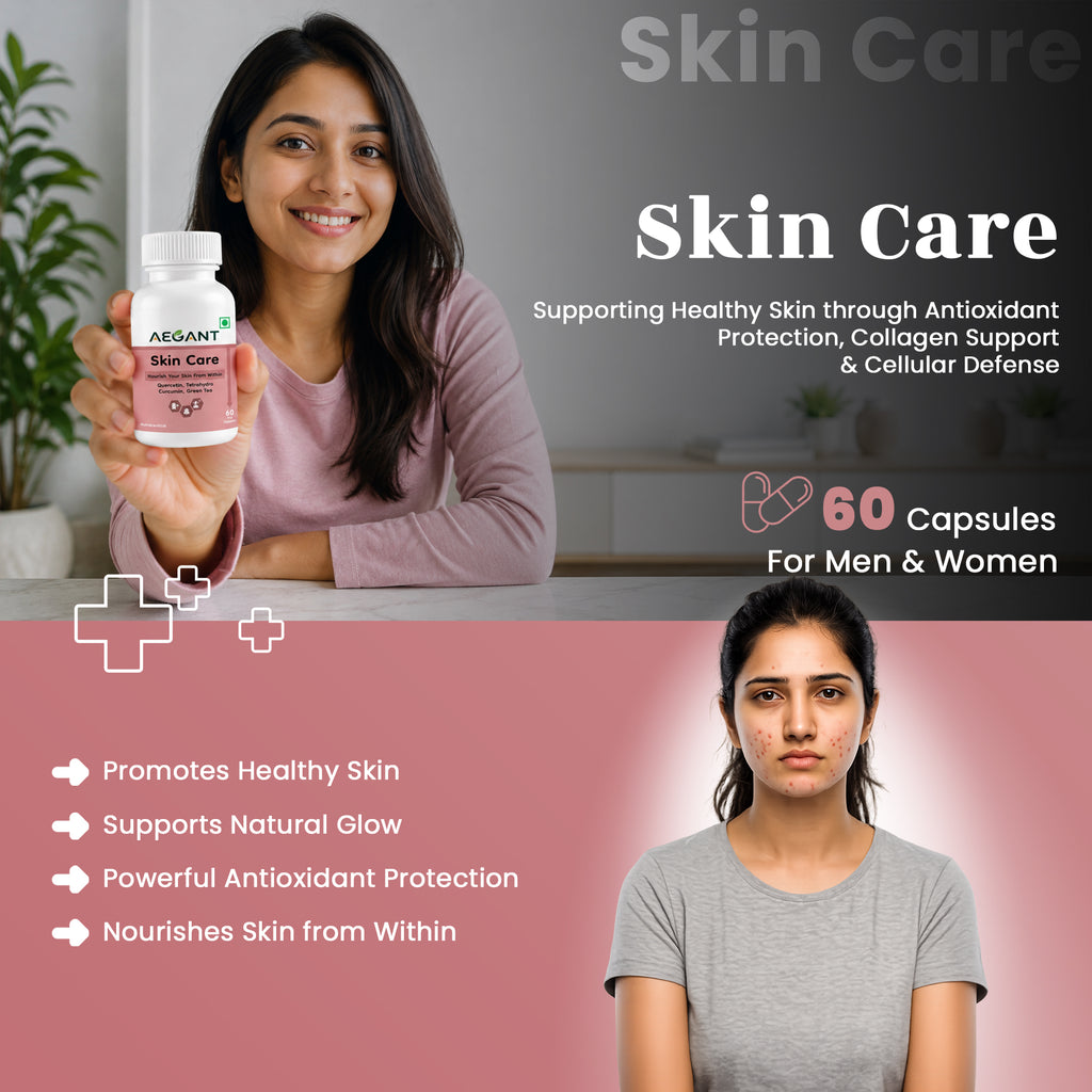 Skin Care Capsules- Healthy Skin • Natural Glow • Collagen Support