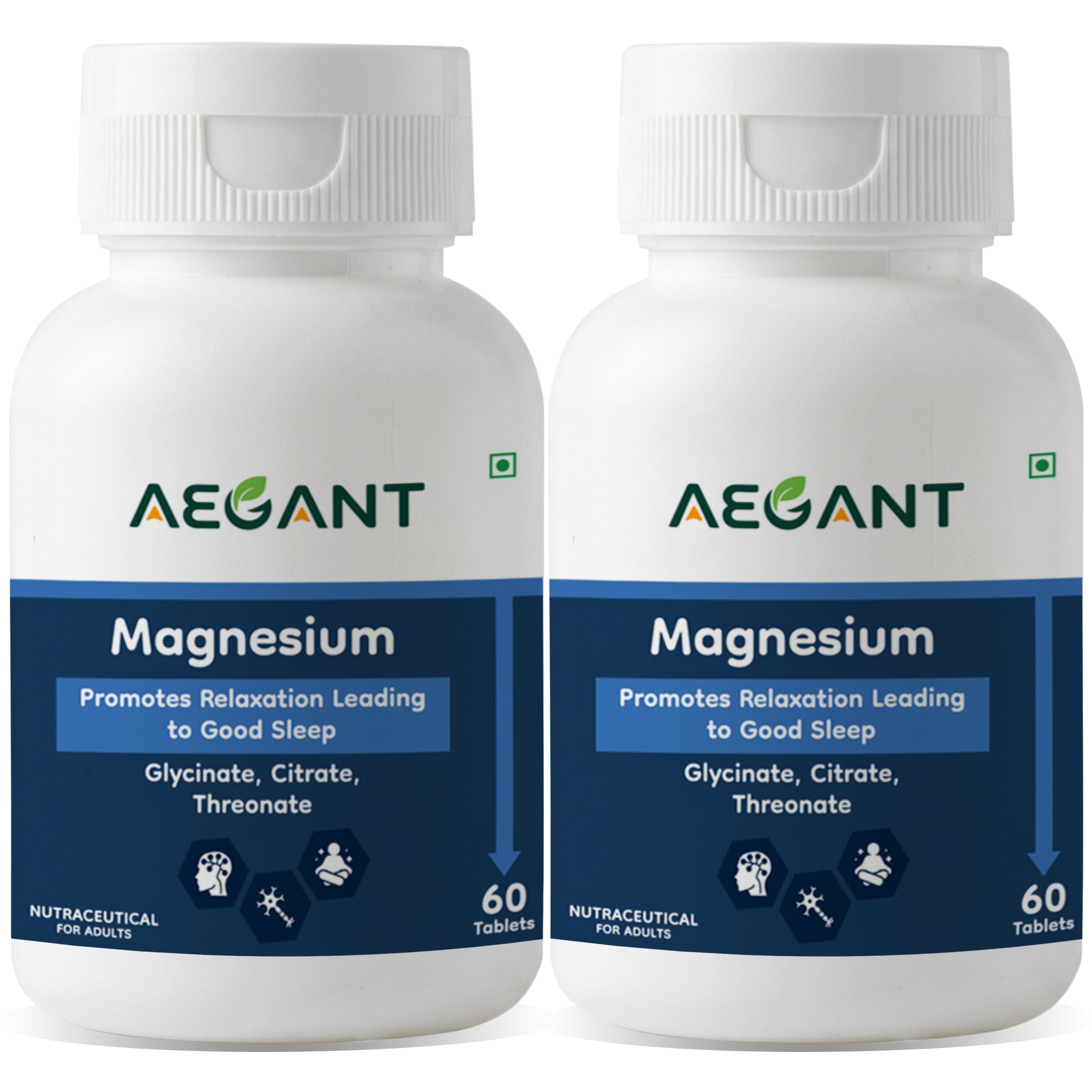 Magnesium Tablets - Relaxation • Better Sleep • Muscle & Nerve Support