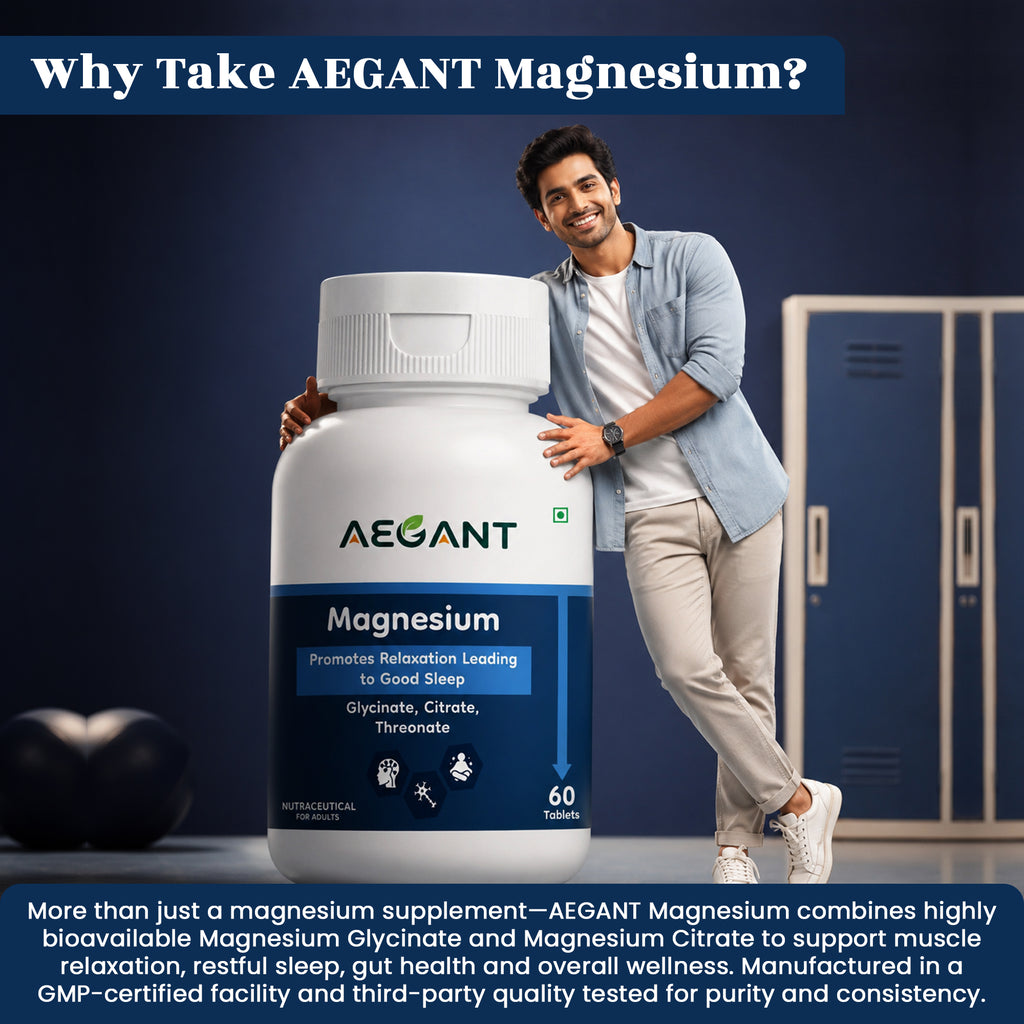Magnesium Tablets - Relaxation • Better Sleep • Muscle & Nerve Support