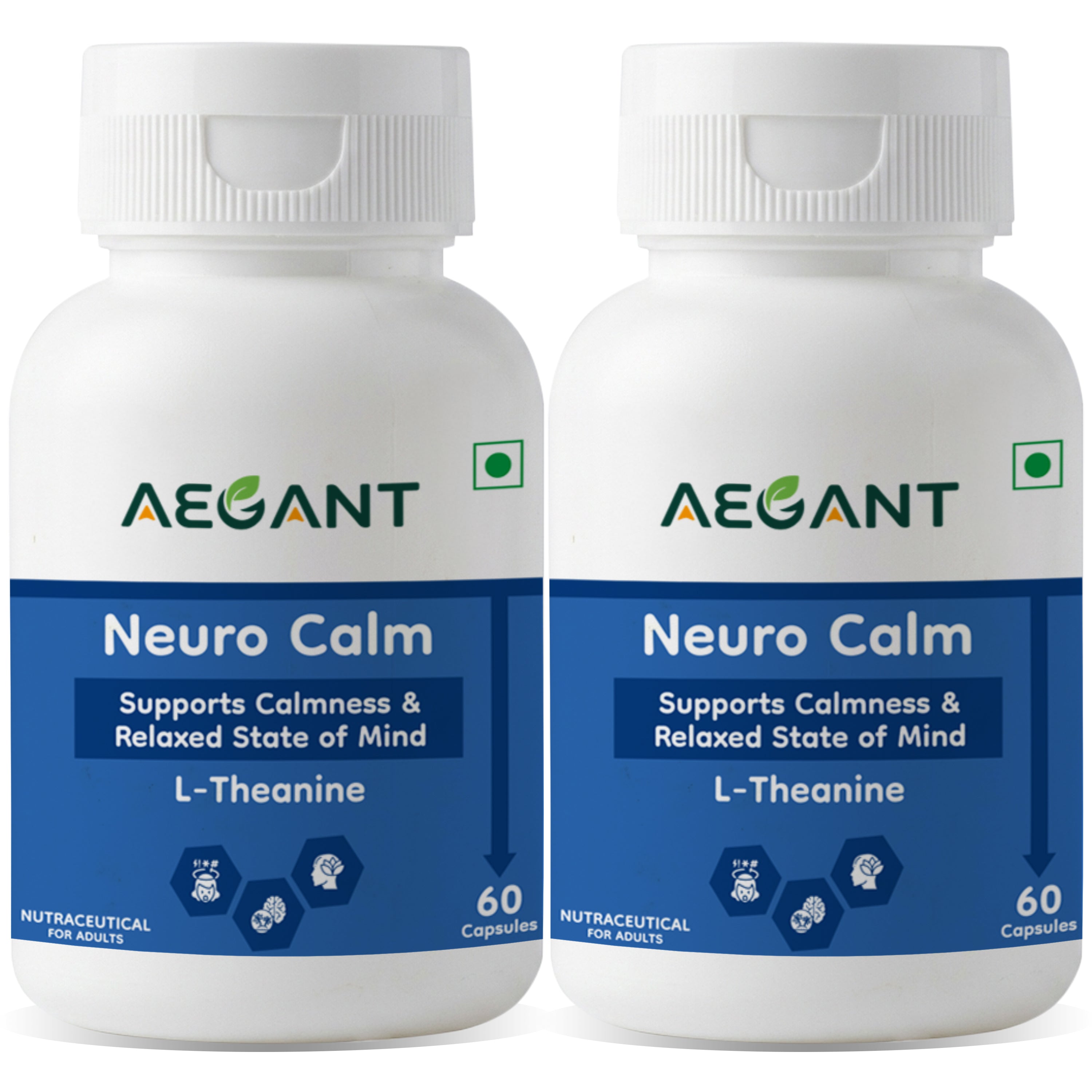 Neuro Calm Capsules - Calm Mind • Stress Management • Nervous System Support