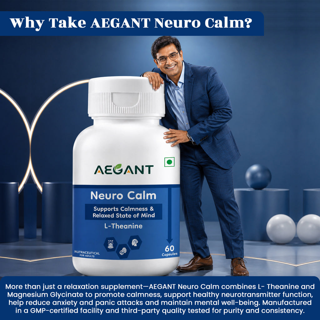 Neuro Calm Capsules - Calm Mind • Stress Management • Nervous System Support
