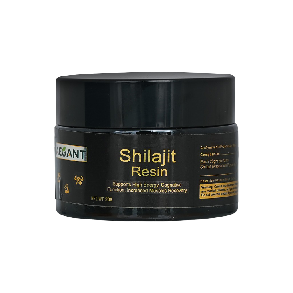 Shilajit Resin 20g | 250mg/Serving | For Energy, Endurance & Vitality | 100% Ayurvedic