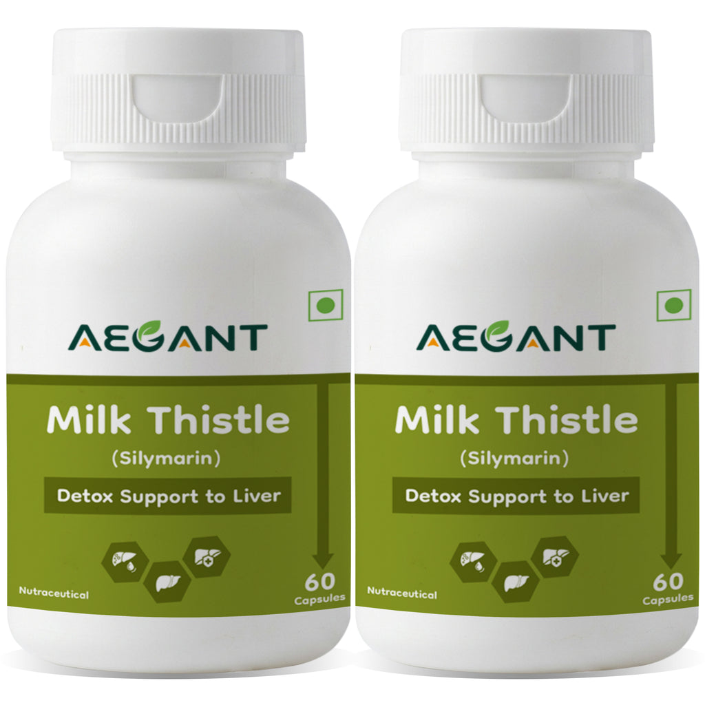 Milk Thistle (Silymarin) Capsules - Liver Detox • Liver Protection • Antioxidant Support