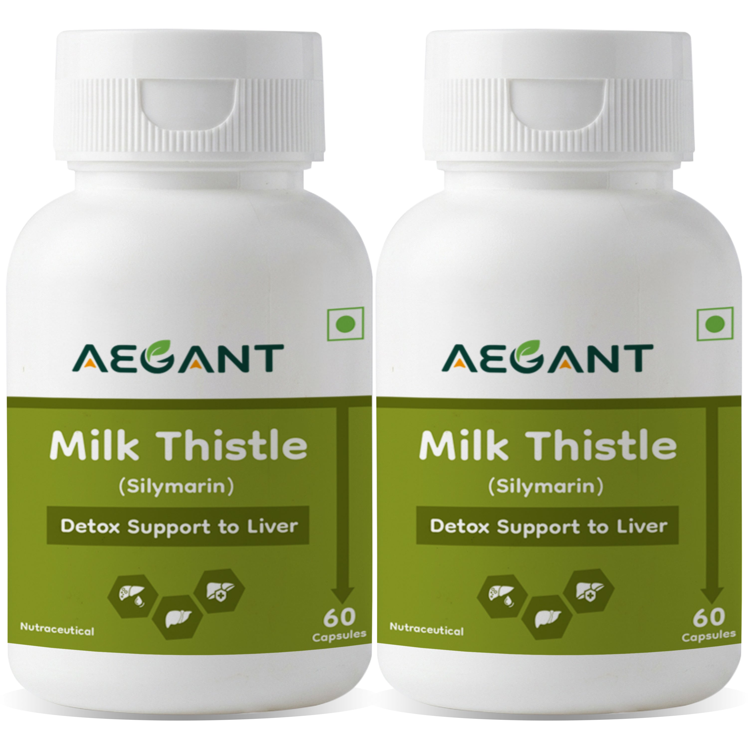 Milk Thistle (Silymarin) Capsules - Liver Detox • Liver Protection • Antioxidant Support