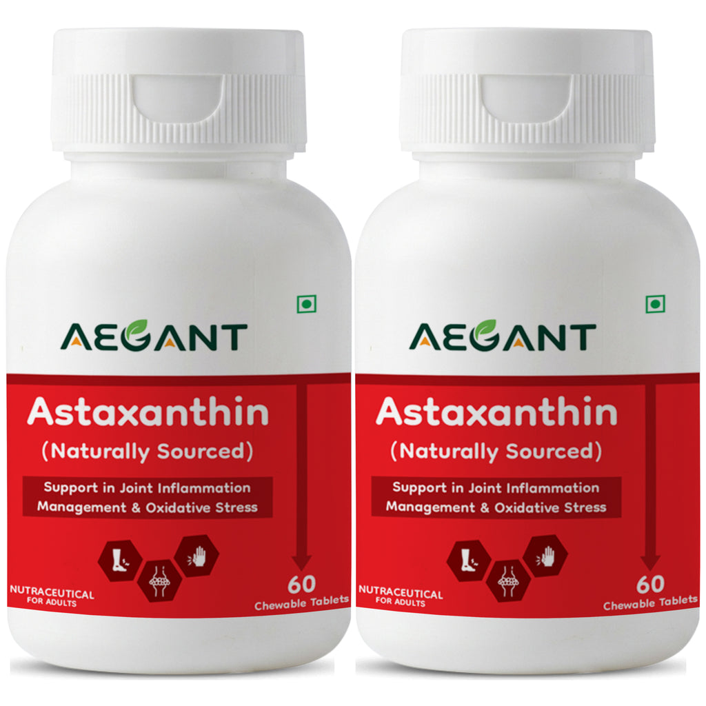 Astaxanthin Chewable Tablets – Joint Comfort • Powerful Antioxidant Defence • Skin & Eye Health