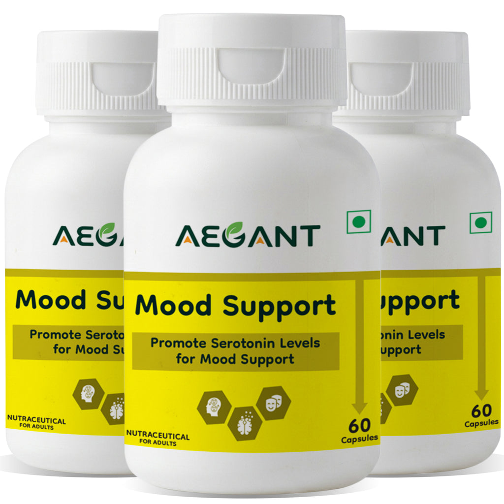 Mood Support Capsules - Emotional Wellness • Stress Management • Serotonin Support