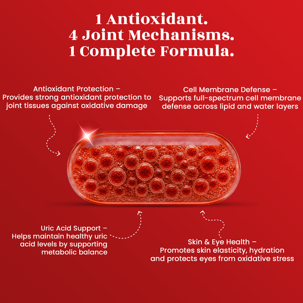 Astaxanthin Chewable Tablets – Joint Comfort • Powerful Antioxidant Defence • Skin & Eye Health