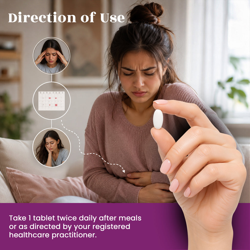PMOS Support Capsules - Hormonal Balance • Ovarian Health • Women's Wellness