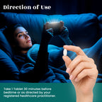 Melatonin Tablets - Natural Sleep Support • Healthy Circadian Rhythm • Restful Nights