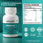 Melatonin Tablets - Natural Sleep Support • Healthy Circadian Rhythm • Restful Nights