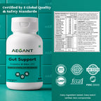 Gut Support Capsules - Advanced Probiotics 85 Billion CFU • Digestive Health • Immunity Support