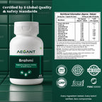 Brahmi Capsules - Memory Support • Brain Health • Mental Focus