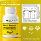 Mood Support Capsules - Emotional Wellness • Stress Management • Serotonin Support