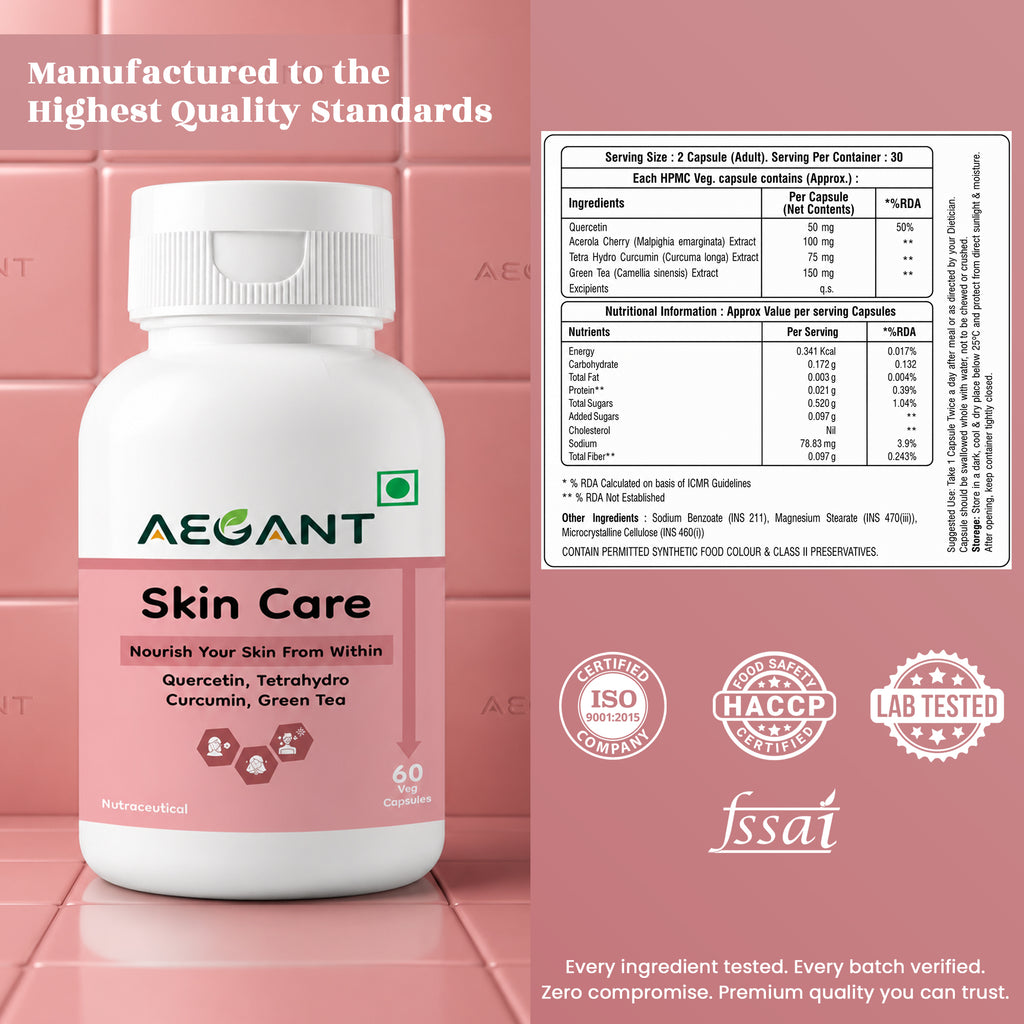 Skin Care Capsules- Healthy Skin • Natural Glow • Collagen Support