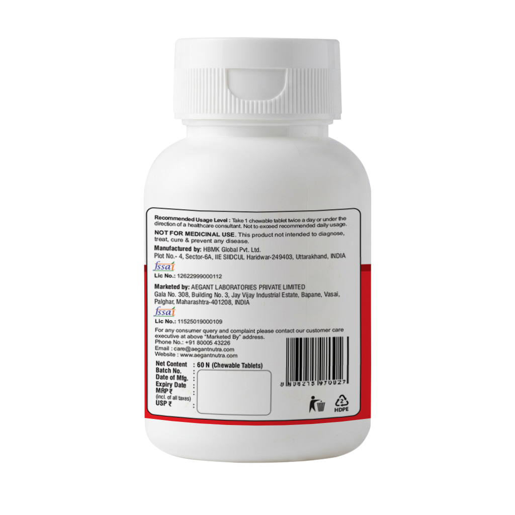 Astaxanthin Chewable Tablets – Joint Comfort • Powerful Antioxidant Defence • Skin & Eye Health