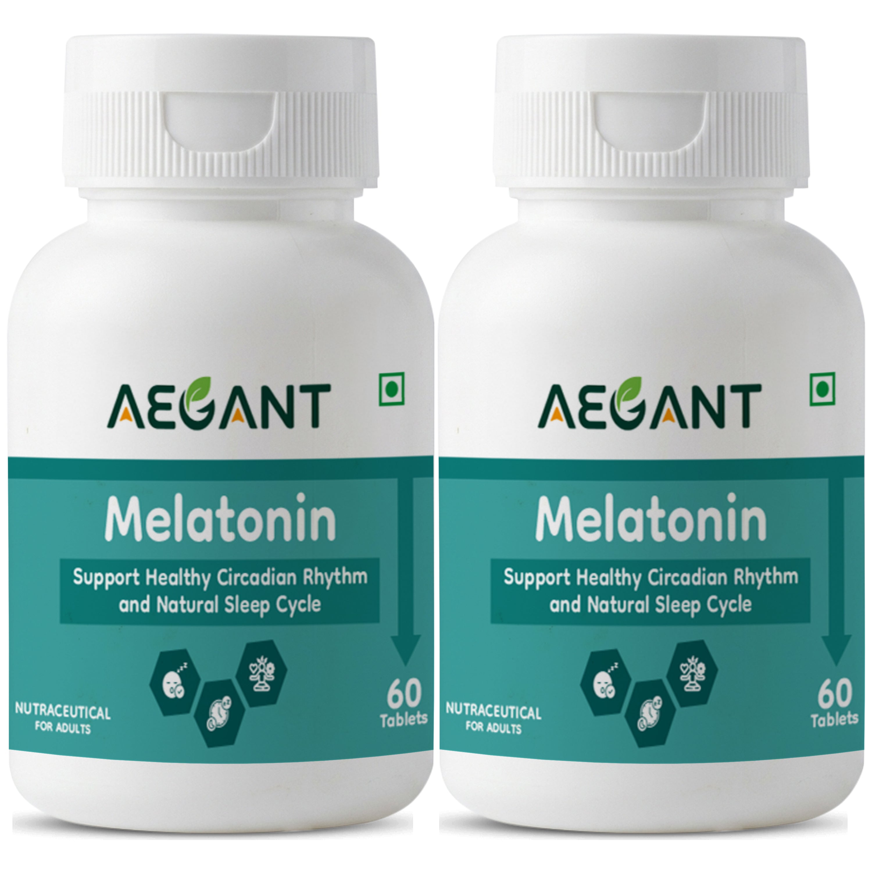 Melatonin Tablets - Natural Sleep Support • Healthy Circadian Rhythm • Restful Nights