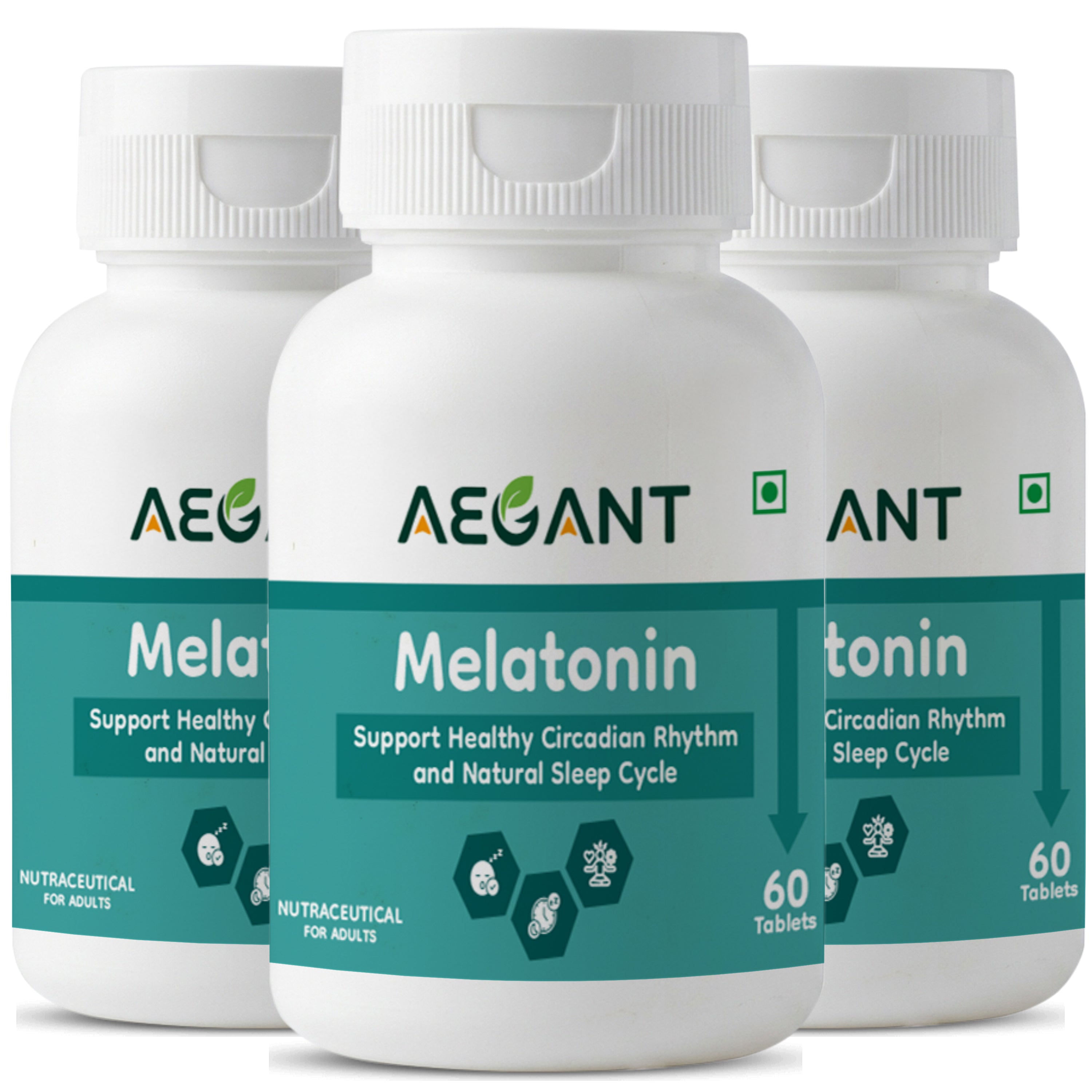 Melatonin Tablets - Natural Sleep Support • Healthy Circadian Rhythm • Restful Nights