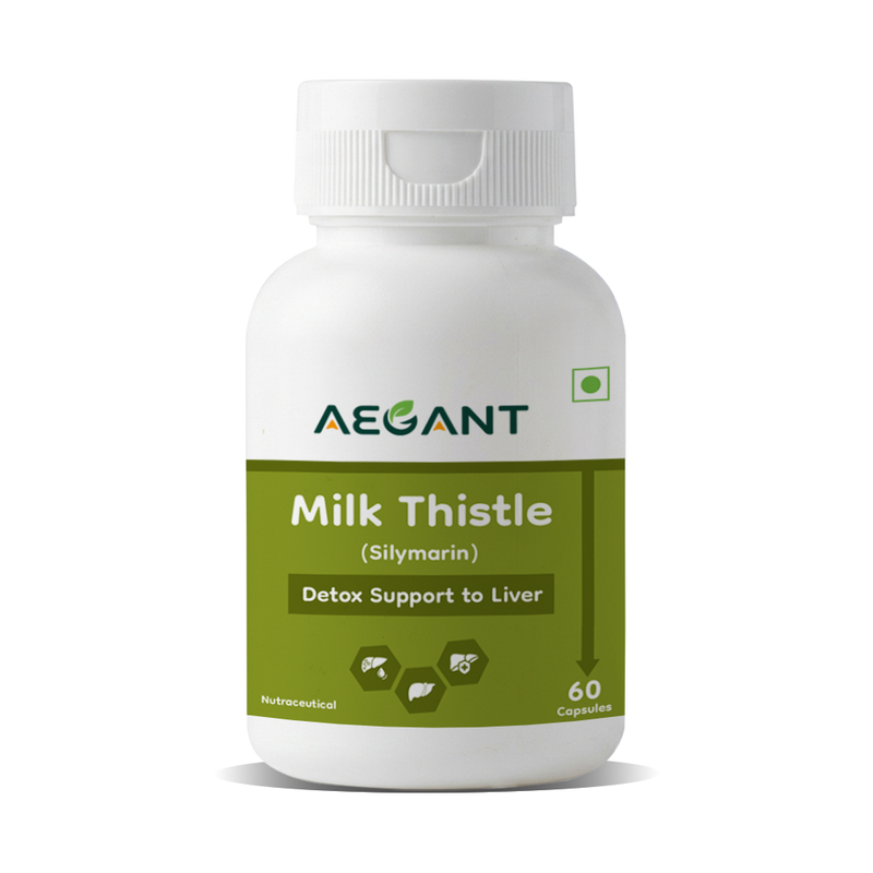 Milk Thistle (Silymarin) Capsules - Liver Detox • Liver Protection • Antioxidant Support
