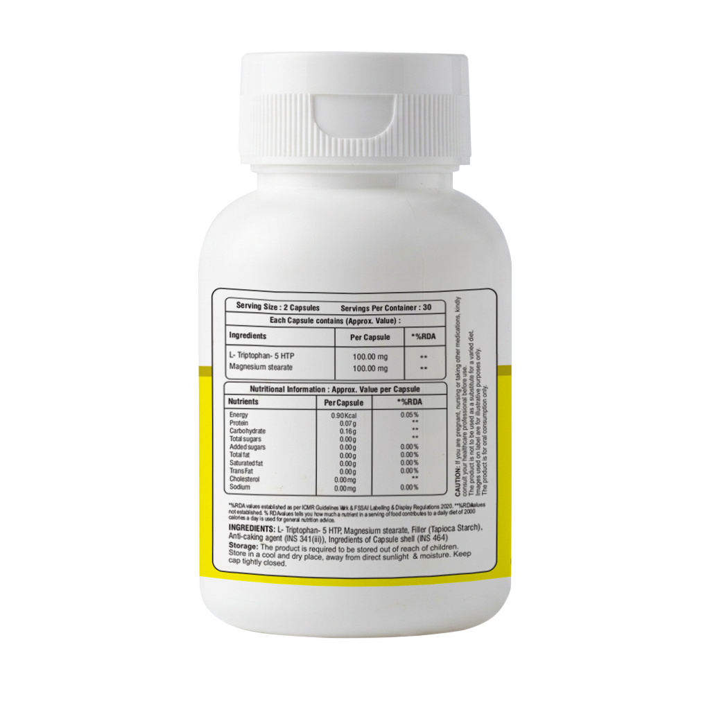 Mood Support Capsules - Emotional Wellness • Stress Management • Serotonin Support