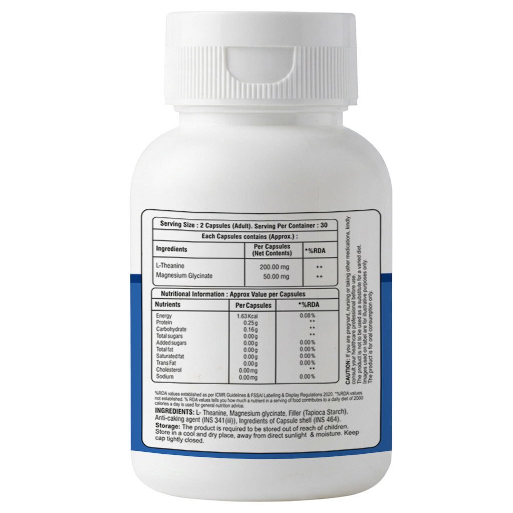Neuro Calm Capsules - Calm Mind • Stress Management • Nervous System Support
