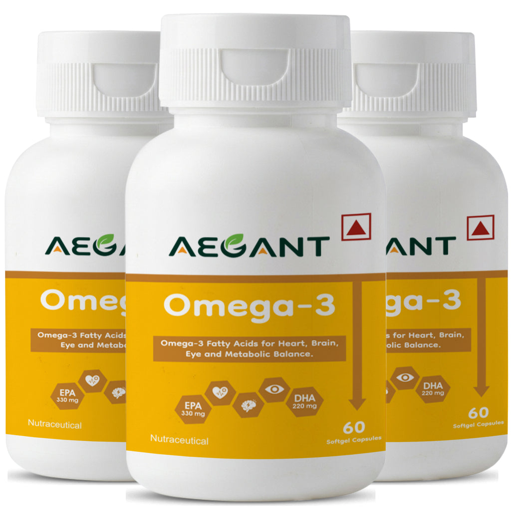 Omega-3 Fish Oil Capsules - Heart Health • Brain Function • Joint Support
