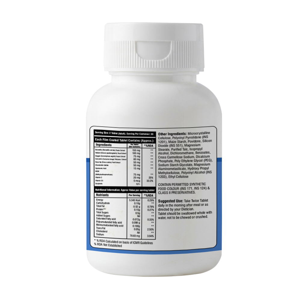 Ortho Care Tablets - Advanced Joint Support • Cartilage Protection • Mobility & Flexibility