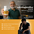Ashwagandha Capsules - Stress Relief • Better Sleep • Energy & Vitality Support