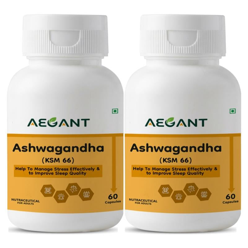 Ashwagandha (KSM-66) Capsules – Stress Relief • Better Sleep • Energy & Vitality Support