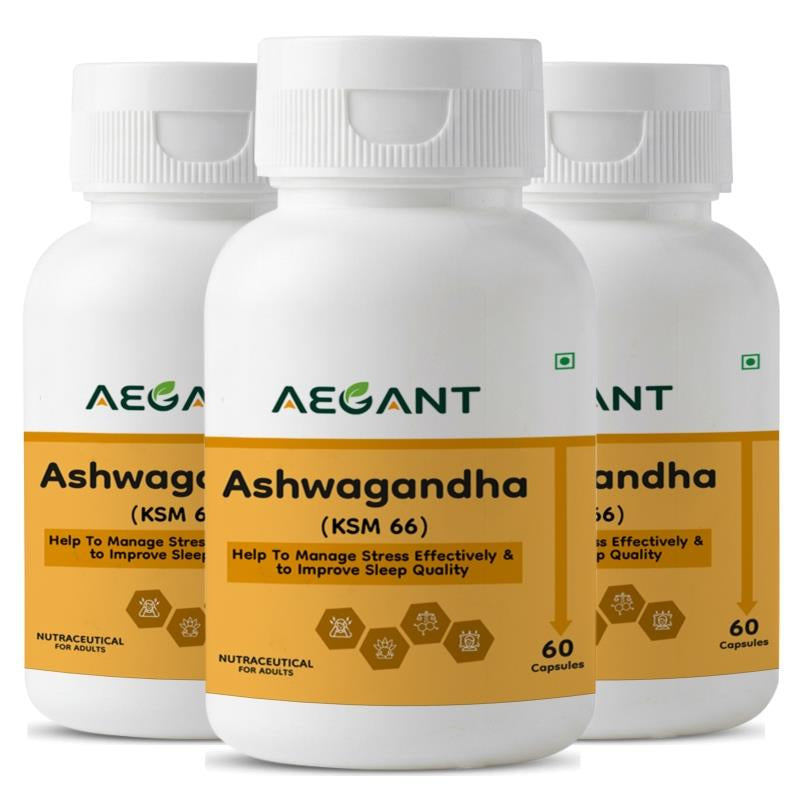 Ashwagandha (KSM-66) Capsules – Stress Relief • Better Sleep • Energy & Vitality Support