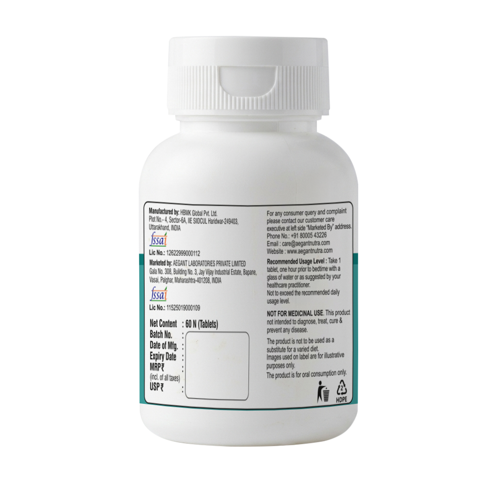 Melatonin Tablets - Natural Sleep Support • Healthy Circadian Rhythm • Restful Nights